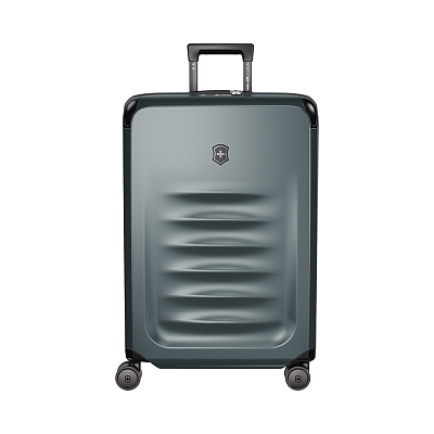 Чемодан VICTORINOX Spectra™ 3.0 Exp. Medium Case, темно-зеленый, поликарбонат Sorplas™, 46x30x69 см, 81 л (Зеленый)