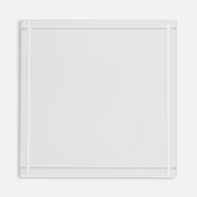 Лейбл из ПВХ Dzeta, L  (Белый)