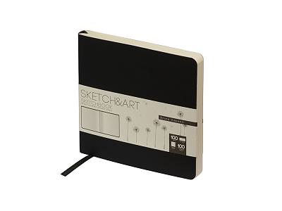 Скетчбук Sketch & Art 100 г/м2, soft-touch (Чёрный)