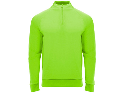 Толстовка с воротом на молнии Epiro унисекс (Неоновый зеленый)