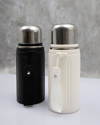 Термос Groove (слоновая кость)