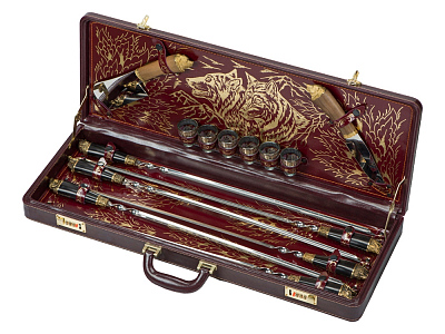 Набор Россия (Бордовый, серебристый, орех)