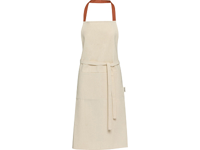 Фартук из переработанного хлопка Nia (Красный кирпичный)