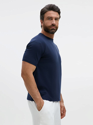 Футболка унисекс Durington, темно-синяя