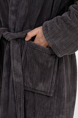 Халат флисовый Magic Mantle, темно-серый