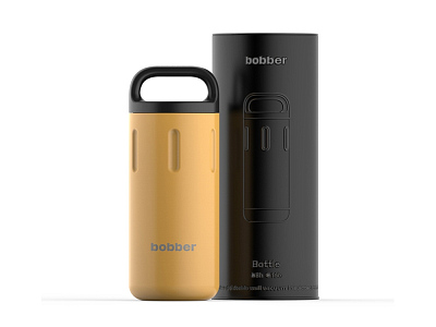 Вакуумный термос с керамическим покрытием Bottle, 590 мл