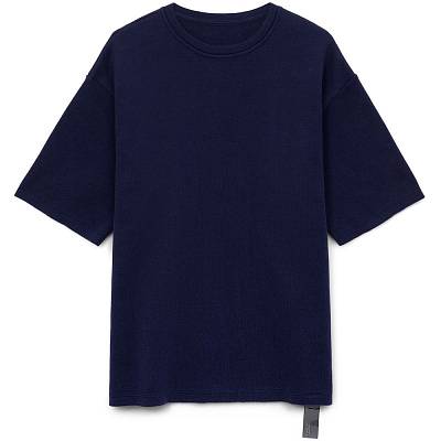 Джемпер с коротким рукавом Siluetti Volumica, молочно-белый (Тёмно-синий)