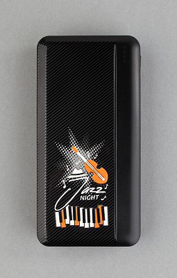 Зарядное устройство "Twenty Line" 20000 mAh, черный