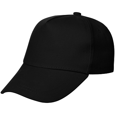 Бейсболка детская Standard Kids, черная (Чёрный)