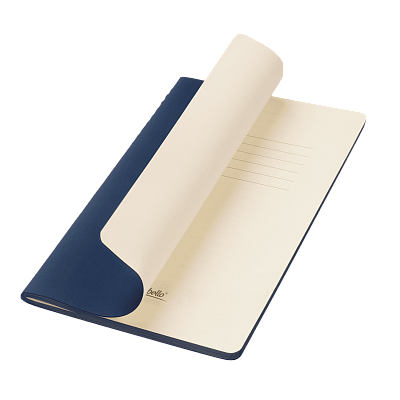 Блокнот Alpha slim, зеленый (Синий, бежевый)