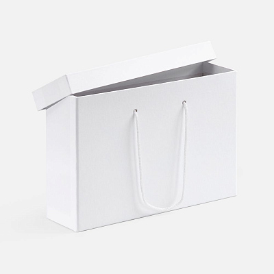 Коробка Handgrip, горизонтальная, белая