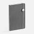 Ежедневник Nova Round, недатированный, серый - Фото 3