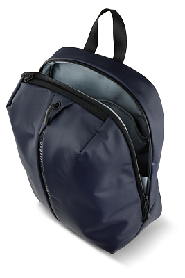 Рюкзак BUGATTI Blanc 15'', синий, тарпаулин/полиэстер, 32х15,5х45 см
