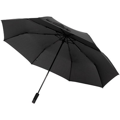 Складной зонт U.090, черный (Чёрный)