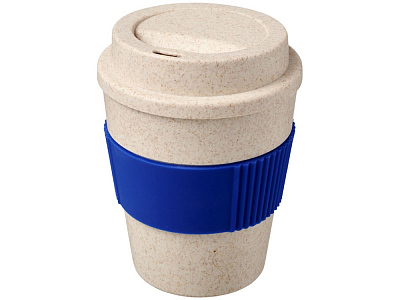 Стакан из пшеничного соломенного волокна Oka (Бежевый/синий)