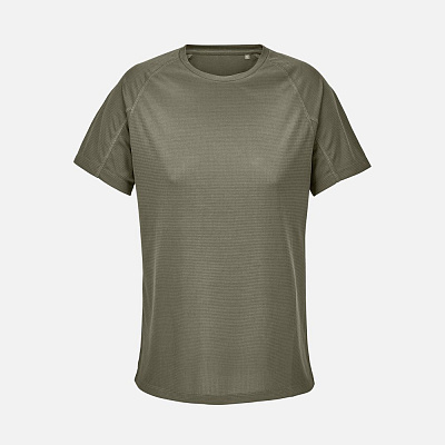 Футболка спортивная женская Vortex Women, белая (Хаки)