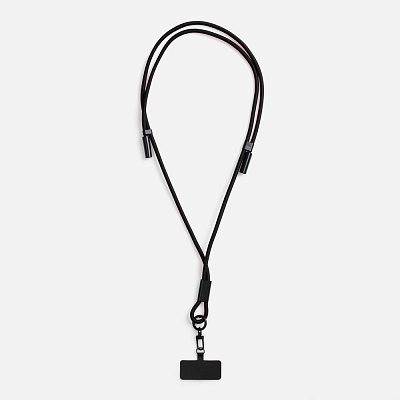 Кабель-ланьярд energyFlex Power Delivery 60 Вт, черный