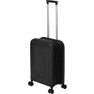 Чемодан Platta, черный (Чёрный)