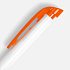 Ручка шариковая Favorite, белая с оранжевым - Фото 3