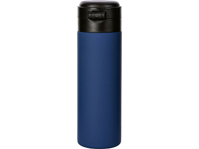Вакуумная термокружка c кнопкой Guard, soft-touch, 400 мл