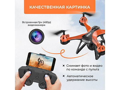 Радиоуправляемый квадрокоптер WIND FPV