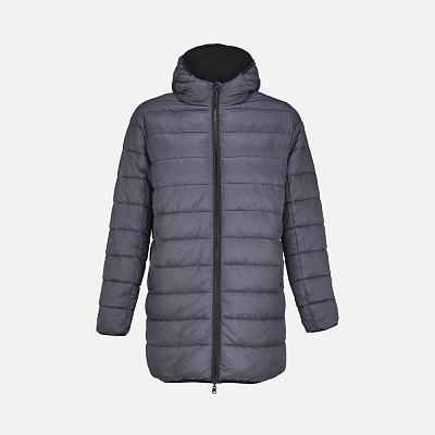 Куртка-парка унисекс Reverse, черная