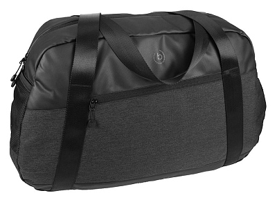 Сумка спортивная BUGATTI Universum 15'', графитовая, полиэстер меланж/тарпаулин, 54х14х33 см, 24 л (Серый)
