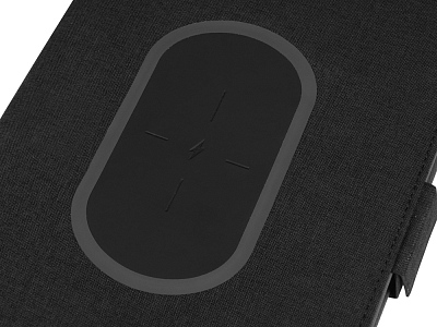 Органайзер с беспроводной зарядкой Powernote, 5000 mAh