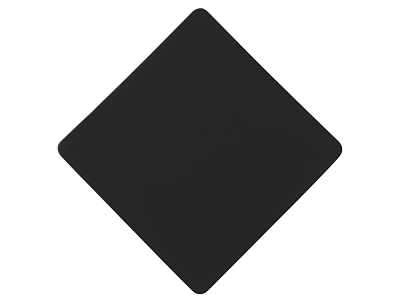 Патч Ромб, soft-touch (Чёрный)