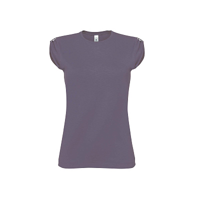 Футболка женская Too Chic/women, стильный зеленый (Стильный фиолетовый)