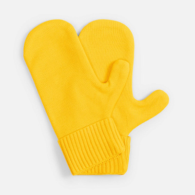Варежки Yong, светло-зеленые (салатовые) (Желтый)