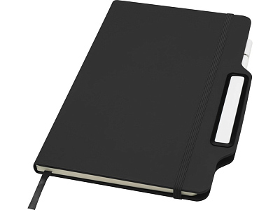 Блокнот А5 Nexus с ручкой-карандашом (Чёрный)