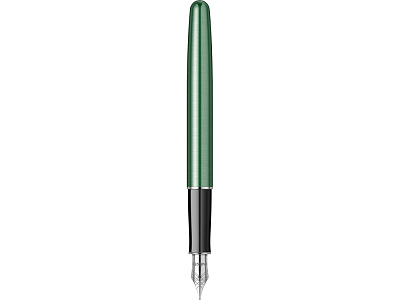 Ручка перьевая Parker Sonnet Essentials Green SB Steel CT