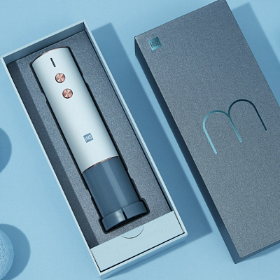 Электрический штопор HuoHou Electric Wine Opener NEW, розовый