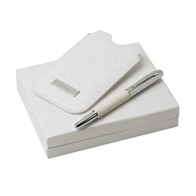 Набор (чехол для телефона ручка перьевая)