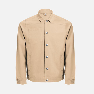 Куртка унисекс Bratislava, бежевая (Бежевый)