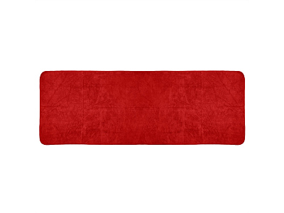 Спортивное полотенце Келси с чехлом (Красный)