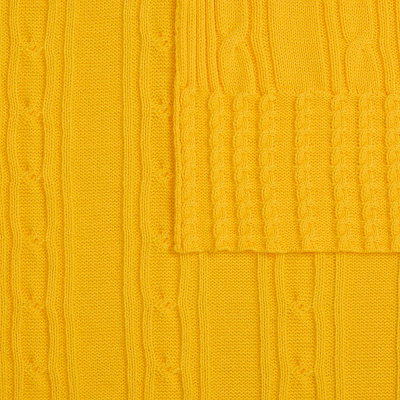 Плед Remitti, желтый