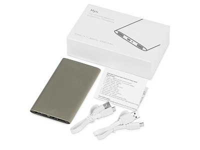 Внешний аккумулятор Мун, 4400 mAh