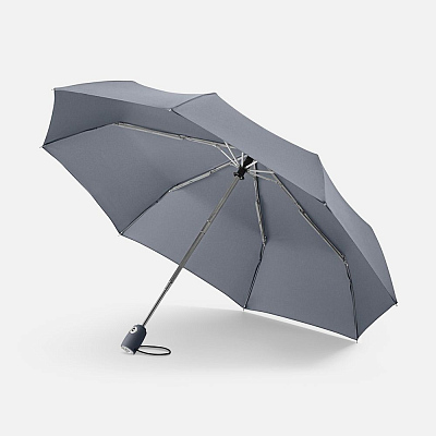 Зонт складной AOC, ярко-розовый (Серый)