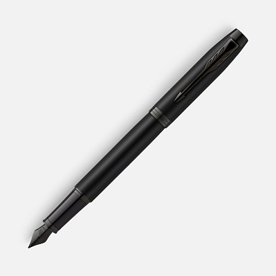 Ручка перьевая Parker IM Achromatic Black, черная (Черный)