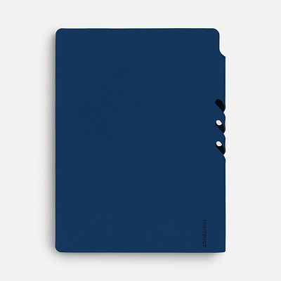 Ежедневник Flexpen Shall, недатированный, синий