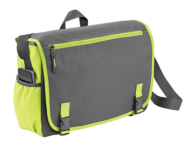 Сумка Punch для ноутбука 15,6 (Серый/зеленый)