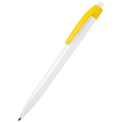 Ручка пластиковая Pim, желтая (Желтый)