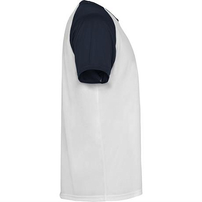 Спортивная футболка INDIANAPOLIS мужская, БЕЛЫЙ/МОРСКОЙ СИНИЙ 3XL