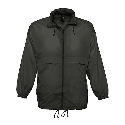 Ветровка водоотталкивающая унисекс SURF (Чёрный)