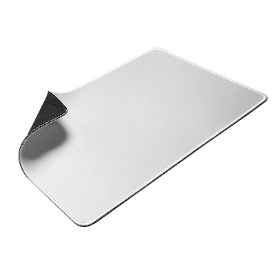 Коврик для мыши GLIDE M, 35*25*0,3см, прошитый край  (Белый)