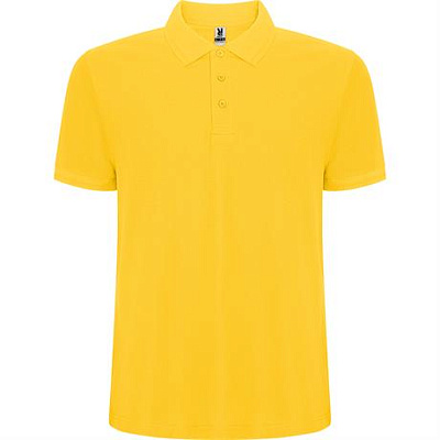 Футболка поло PEGASO PREMIUM мужская, ЖЕЛТЫЙ L (Желтый)