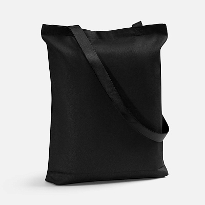 Шопер B4, черный с черными ручками (Чёрный)