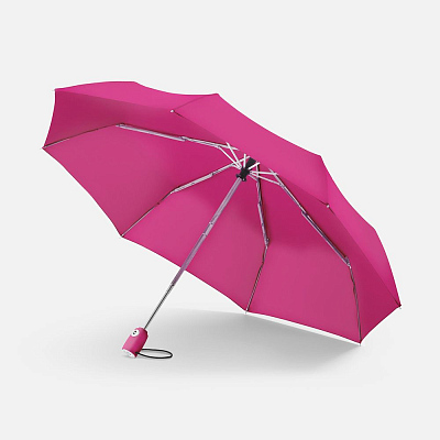 Зонт складной AOC, зеленый (мятный) (Розовый)